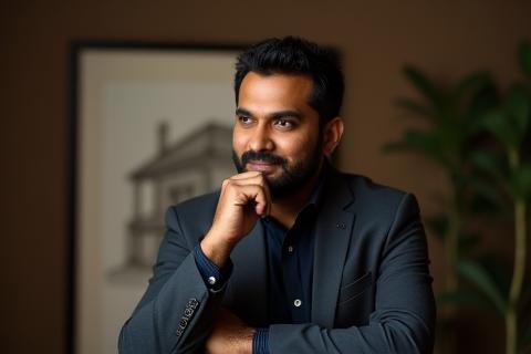 Portrait of Rahul Mehta